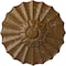 Ekena Millwork Shakuras Ceiling Medallion (Fits Canopies up to 1 3/8"), 9"OD x 1 3/8"P, Smokey Topaz Crackle CM09SHSTC - alternate 1